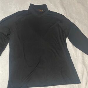 Vintage Oakton Women’s Black Turtleneck Long Sleeve